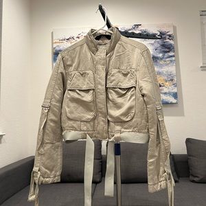 DIESEL Bucklestrap Cropped Jacket